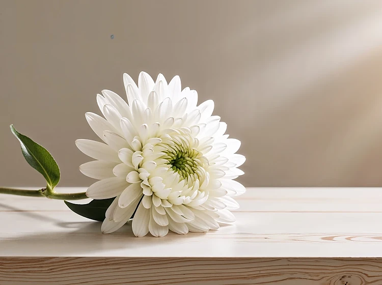 Bild mit Blume